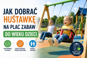Huśtawki wahadłowe na placach zabaw - wymagania bezpieczeństwa według PN-EN 1176